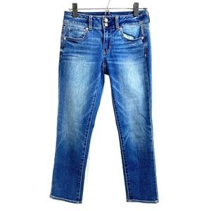 AEO Artist Crop Jeans Super Stretch